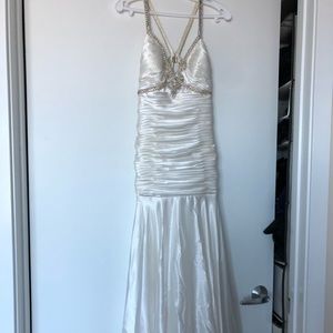 Vintage bejeweled prom dress